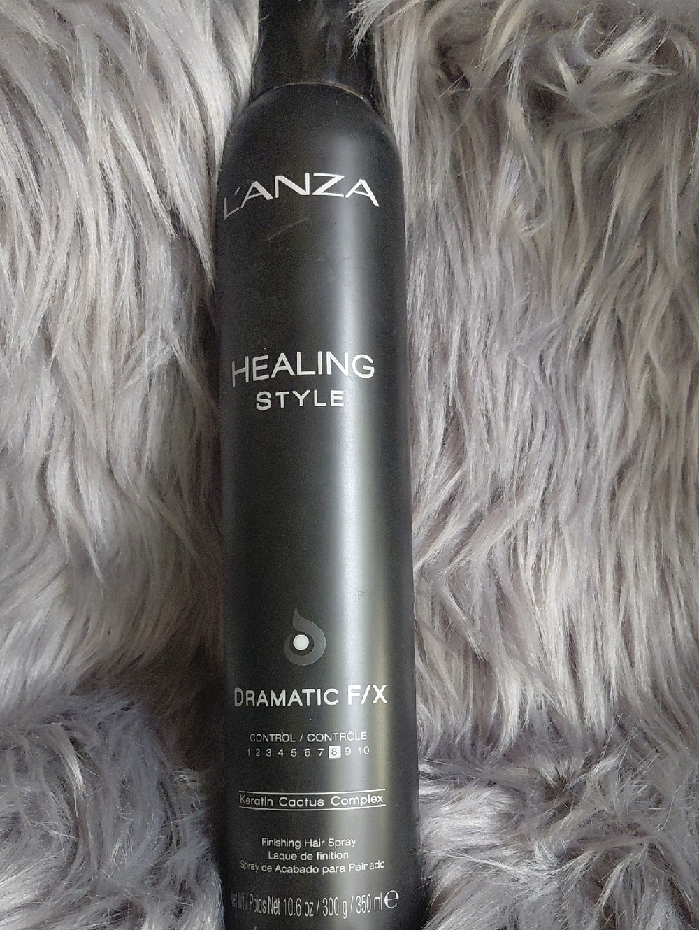 Healing Style Dramatic F/X Finishing Hairspray - Black
